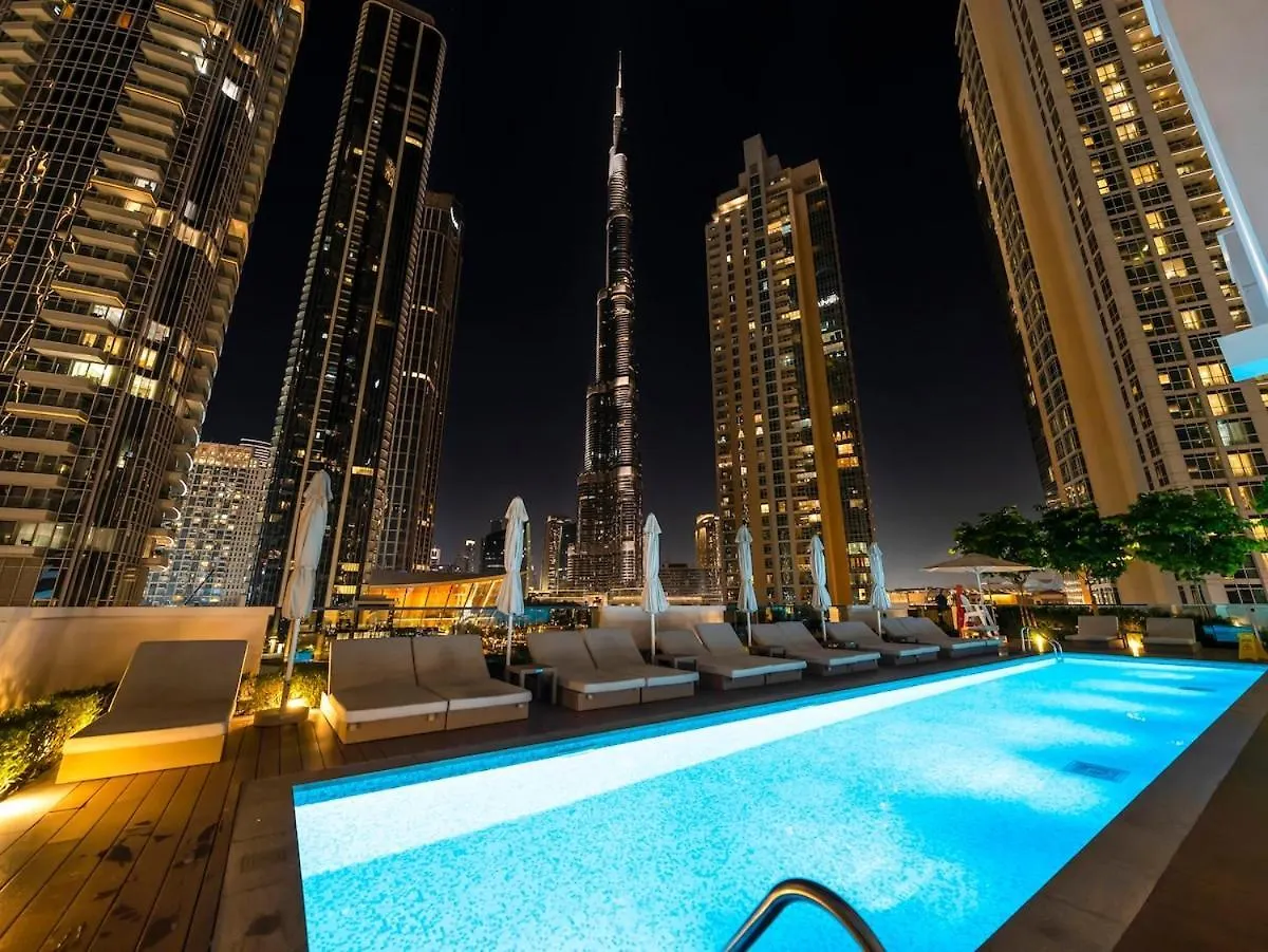 Luxe 1Br 5 Mins To Dubai Mall And Burj Khalifa Apartment