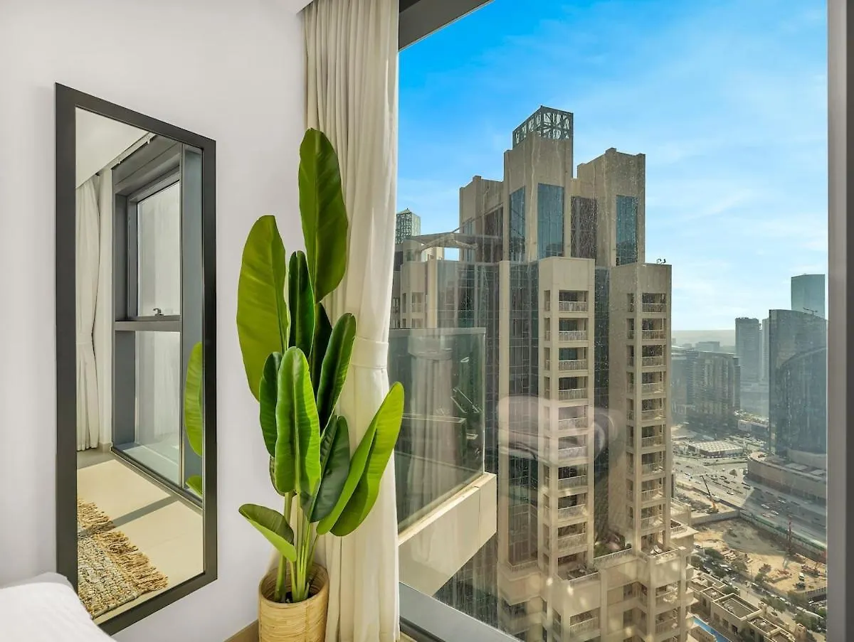 Luxe 1Br 5 Mins To Dubai Mall And Burj Khalifa 0*,