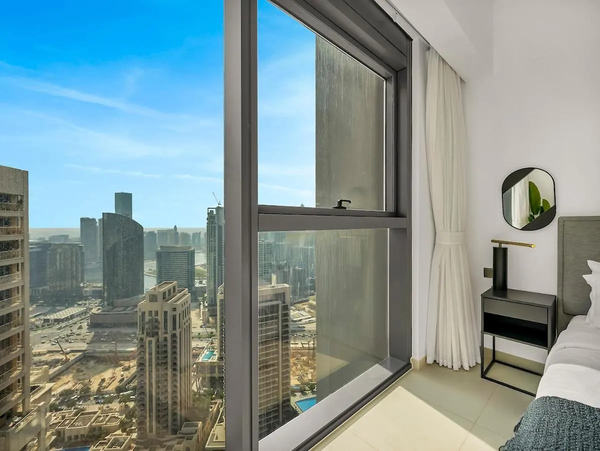 Apartment Luxe 1Br 5 Mins To Dubai Mall And Burj Khalifa