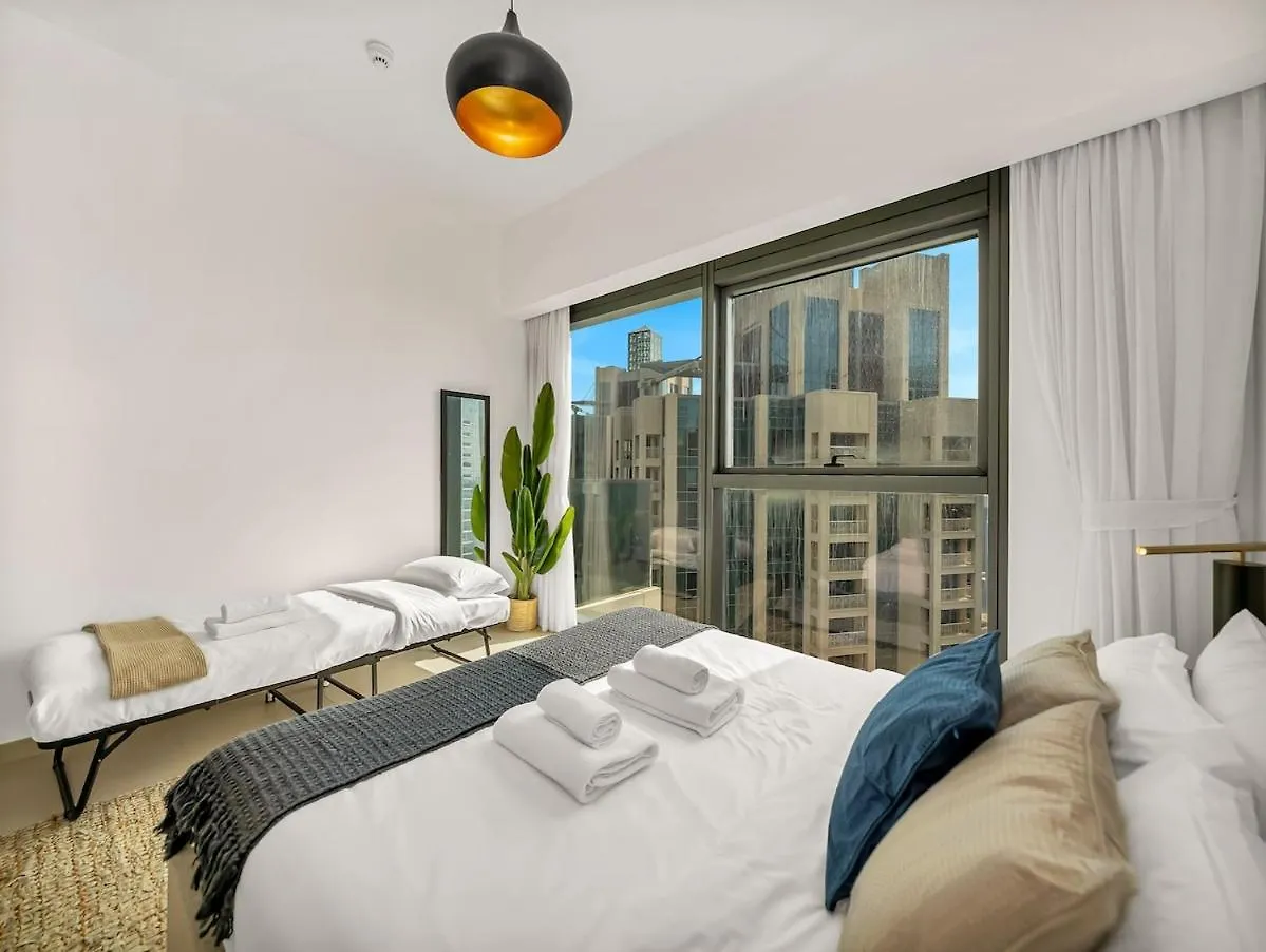 Apartment Luxe 1Br 5 Mins To Dubai Mall And Burj Khalifa