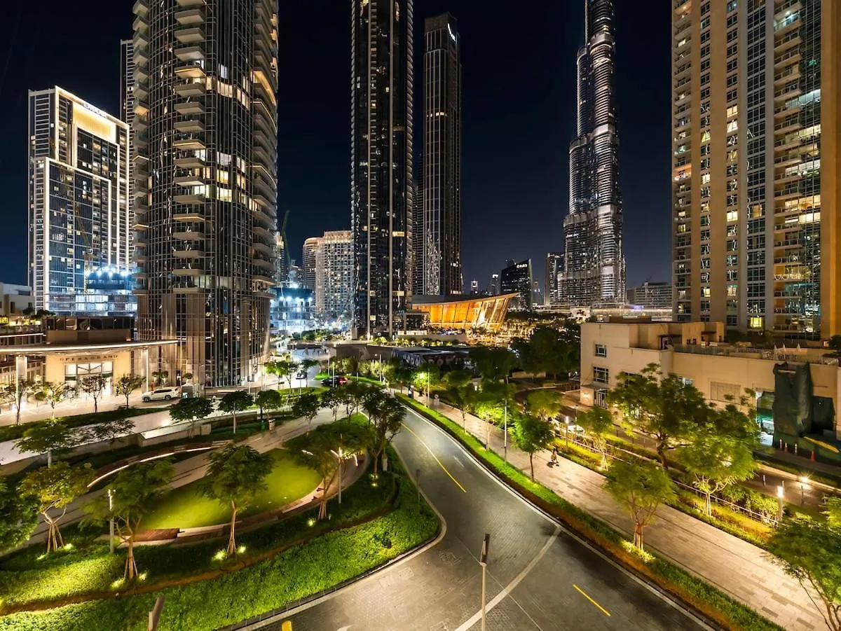 Apartment Luxe 1Br 5 Mins To Dubai Mall And Burj Khalifa