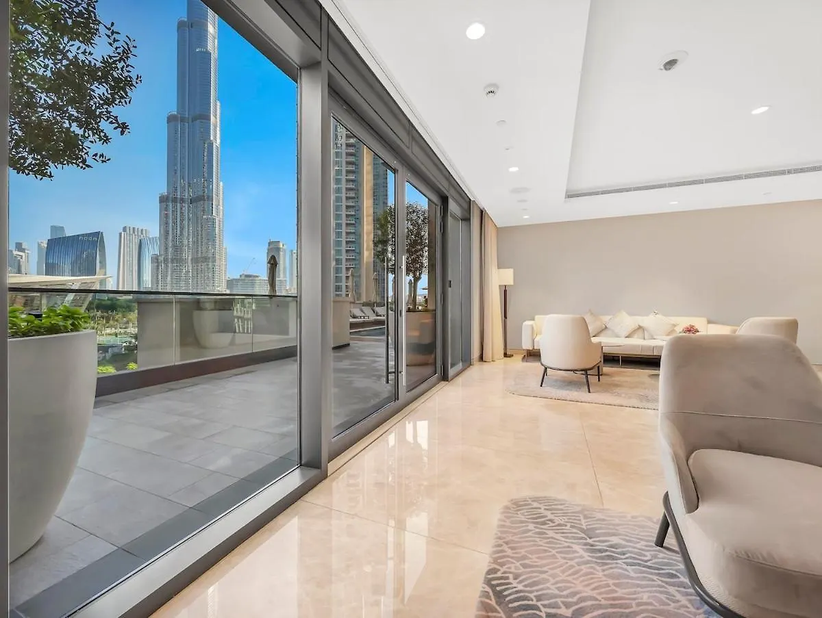 Luxe 1Br 5 Mins To Dubai Mall And Burj Khalifa 0*,