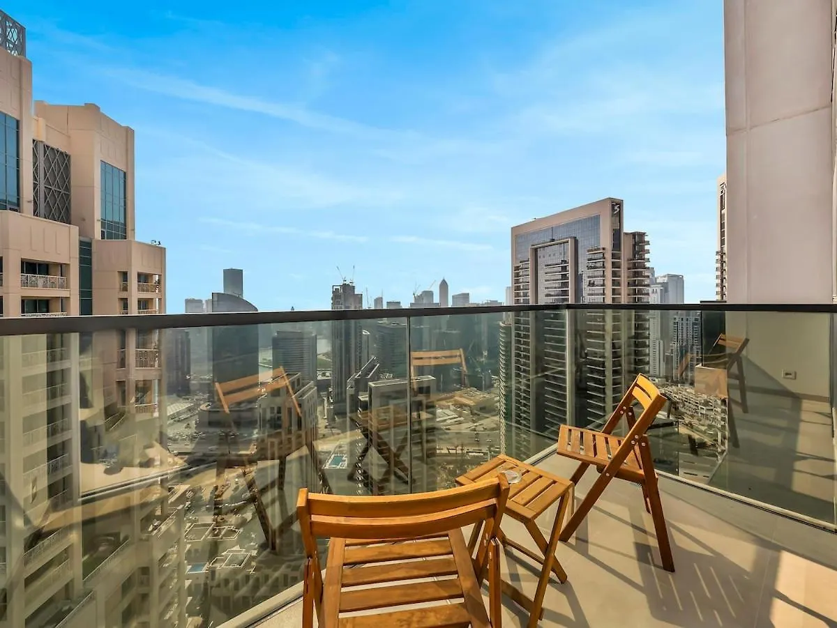 Luxe 1Br 5 Mins To Dubai Mall And Burj Khalifa Apartment