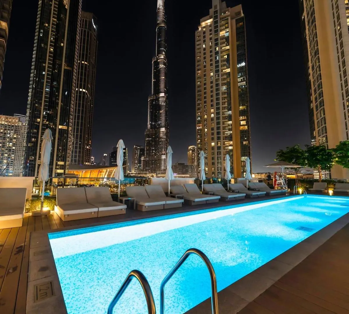 Apartment Luxe 1Br 5 Mins To Dubai Mall And Burj Khalifa